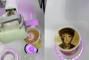 Prix direct usine AI nouveau modèle Latte Art & impression Robot café Robot café Brista distributeur automatique - Product Image 5