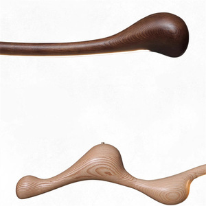 Candelabro creativo <span class=keywords><strong>de</strong></span> diseñador para restaurante, lámpara <span class=keywords><strong>de</strong></span> mesa <span class=keywords><strong>de</strong></span> comedor <span class=keywords><strong>de</strong></span> estilo Wabi-Sabi <span class=keywords><strong>de</strong></span> <span class=keywords><strong>madera</strong></span> natural, luz colgante <span class=keywords><strong>de</strong></span> <span class=keywords><strong>madera</strong></span> maciza - Product Image 5