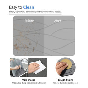 Tapis <span class=keywords><strong>de</strong></span> <span class=keywords><strong>bain</strong></span> en pierre <span class=keywords><strong>de</strong></span> diatomite à séchage rapide, <span class=keywords><strong>dalle</strong></span> <span class=keywords><strong>de</strong></span> pierre pour <span class=keywords><strong>salle</strong></span> <span class=keywords><strong>de</strong></span> <span class=keywords><strong>bain</strong></span>, tapis <span class=keywords><strong>de</strong></span> <span class=keywords><strong>bain</strong></span> rigide à séchage rapide, tapis <span class=keywords><strong>de</strong></span> douche absorbant en pierre - Product Image 4