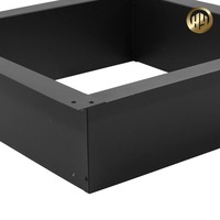 Table de barbecue coréenne rectangulaire en aluminium brasero décoratif de foyer portatif pour le gril portatif de BBQ de restaurant