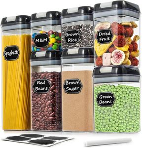 7 шт., герметичные контейнеры для хранения пищевых продуктов - Product Image 1