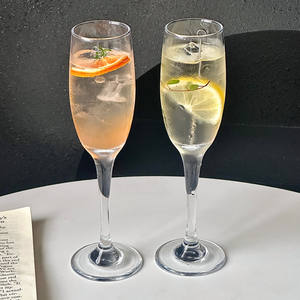 Copas de Champán al por Mayor, Copas de Cristal en Forma de Tulipán para Vino Espumoso, Copas con Tallo para Beber, para Bodas, Fiestas, Bares - Product Image 4