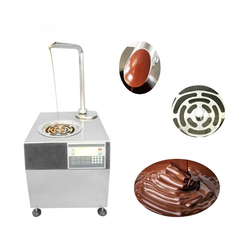 Automatic Chocolate Machinery 110V/220V Small Chocolate Tempering Machine for Sale Chocolate Dispenser Multifunctional Provided