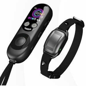 1000m 범위 IP67 방수 칼라 전기 개 충격 훈련 칼라 시계 스타일 원격 애완 동물 칼라 훈련 개 - Product Image 2