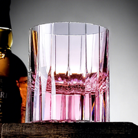 Verre à whisky en cristal K9, verre à liqueur, boîte cadeau haut de gamme, cadeau de fête, cadeau d'anniversaire