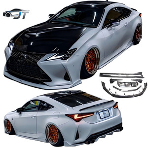 Alerón Delantero, Faldones Laterales, Difusor Trasero y Alerón Trasero de Fibra de Carbono RC para Lexus RC350 RC Sport 200LT, Años 18-25 - Product Image 1