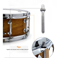 Tige de tension pour tambour 7/32 "x 80mm avec rondelle en métal