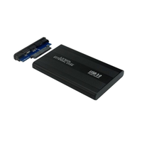 Adattatore Portatile in Alluminio per Disco Rigido Esterno da 2,5 Pollici, Custodia USB 3.0 per HDD