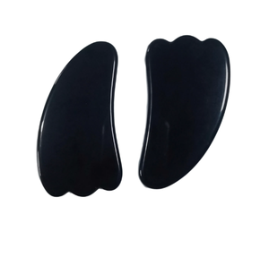 China Original factory wholesale Obsidian Gua Sha Board Full Body <b>Massage</b> <b>Tool</b> for Sore Muscles and Improved Blood Circulation - Product Image 1