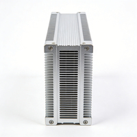 Boîtier de refroidissement en aluminium extrudé personnalisé pour appareils électroniques, dissipateur thermique extérieur en aluminium OEM