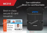 Imprimante de cartes PVC Matica MC310 originale, transfert par sublimation, 300 dpi, impression directe recto-verso sur plastique, imprimante de cartes RFID
