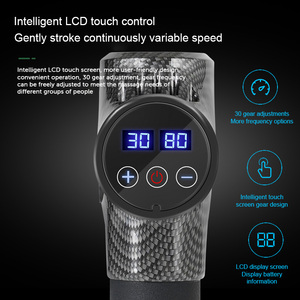 Sports Deep Tissue Body Fascia 30 Speed <strong>Lcd</strong> <strong>Screen</strong> Percussion Vibration Fitness Massager Muscle <strong>Massage</strong> Gun - Product Image 6