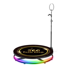 Q Style 360 Photo Booth 68-115Cm Aluminum Alloy Rotating Platform With Wi-Fi Remote Control For 3-4 People Photography - Product Image 5