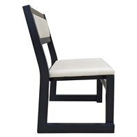 Silla de Madera Maciza de Estilo Europeo Moderno con Estructura de Madera Ecológica para Uso en el Hogar y Hoteles