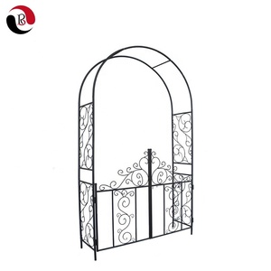 Best Selling Western <strong>Metal</strong> Garden <strong>Arch</strong> <strong>with</strong> <strong>Gate</strong> - Product Image 6