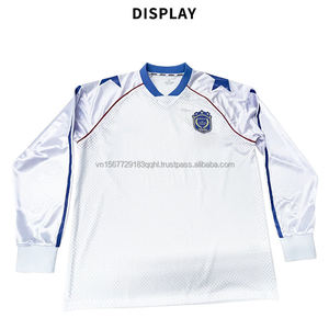 Camiseta de Fútbol Personalizada, Transpirable, de Secado Rápido, con Estampado Vintage, Estilo Urbano, Holgada, para Parejas, Deportiva, para Hombre y Mujer - Product Image 1