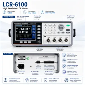 Analyseur de composants GW Instek LCR-6100, testeur numérique, mesure de la résistance des condensateurs et des inductances non alimentés, PC - Product Image 5