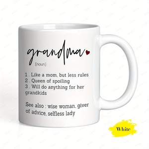 Taza de Café de Cerámica con Diseño Sentimental de Definición de Abuela, Apta para Lavavajillas, Regalo Perfecto para Abuela - Product Image 2