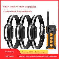 Hundetraining Anti-Bell-Halsband Smart Fernbedienung Schock Vibration Wiederaufladbar Kunststoff Nylon CE FCC Zertifiziert Lagerbestand Großhandel OEM
