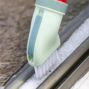 Cepillo de Limpieza Multiusos Creativo, Se Puede Conectar a Botellas de Agua Mineral, Cepillo de Limpieza de Doble Uso en Seco y Húmedo, Cepillo para Espacios Estrechos del Hogar - Product Image 3