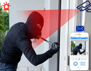 Caméra de <span class=keywords><strong>surveillance</strong></span> pour bébé et animaux de compagnie de qualité supérieure, FHD 1080p, Wifi, caméra IP, moniteur pour bébé, suivi intelligent sans fil, caméras Wifi - Product Image 4