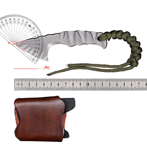 आउटडोर शिविर जीवित रहने और फल काटने के लिए सभी में एक पोर्टेबल स्टेनलेस स्टील चाकू - Product Image 2