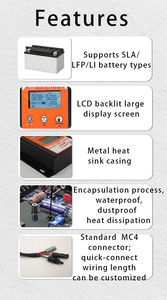 MPPT Solar Charge Controller for Golf Cart/Sightseeing Bus-Club Car/EZGO/Yamaha Lead-acid/Lithium/LiFePO4 Battery 540W Max PV - Product Image 4