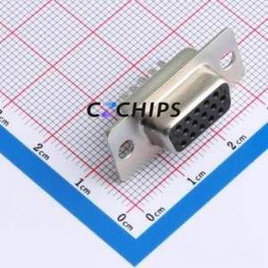 X0415FT7B1 D-Sub/VGA <b>Connector</b> <b>Connector</b> ( <b>Connector</b> Type: High Density D-Sub )( Gender: Female )( Total Number of PINs: 15P ) - Product Image 1