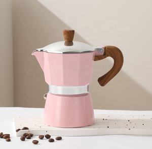 סיטונאי כסף פינקה לבן שחור ורוד צהוב 150 300 מ ל 3 6 כוסות אספרסו איטלקי קפה - Product Image 4