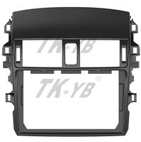 Radio Estéreo para Tablero de Toyota Corolla 2009 2011 2013, Marco de Plástico ABS para DVD, Carplay Inalámbrico, Pantalla Dividida de 9 Pulgadas, Android