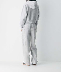 <span class=keywords><strong>Pantaloni</strong></span> Sportivi <span class=keywords><strong>Grigi</strong></span> a Gamba Larga Personalizzati, <span class=keywords><strong>Pantaloni</strong></span> da Jogging in Felpa, <span class=keywords><strong>Pantaloni</strong></span> Sportivi in Spugna Francese, <span class=keywords><strong>Pantaloni</strong></span> a Gamba Dritta e Larga - Product Image 3