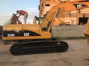 Excavadora hidráulica sobre orugas CAT 320C de importación japonesa de alta calidad, excavadora usada CAT 320C en Stock a la venta - Product Image 3