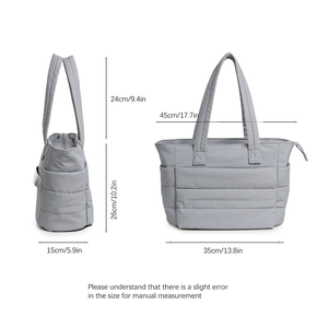 Sac fourre-tout matelassé doux et imperméable SAMORA pour maman et bébé, vente en gros - Product Image 1