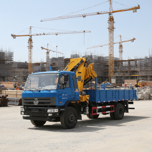 Camión Dongfeng Nuevo de Fábrica 2026 en Oferta con Grúa Frontal de 10 Toneladas para Obras de Construcción/Transporte de Mercancías - Product Image 1