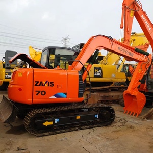 รถขุดมือสองญี่ปุ่นแท้ HITACHI 7 ตัน รถขุดใช้แล้ว Hitachi ZX70 สภาพดี - Product Image 4