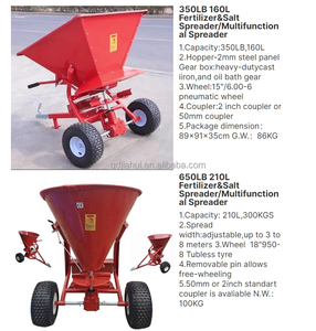 210L 300kgs/160L 160kgs vườn phân bón <span class=keywords><strong>spreader</strong></span> máy kéo Tow phía sau muối hạt giống fertiliser phát sóng <span class=keywords><strong>spreader</strong></span> dụng cụ làm vườn - Product Image 3