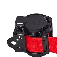 Ceinture de sécurité universelle à 3 points pour voiture, ceinture de sécurité rétractable automatique pour bus, camion, polyester haute résistance avec verrouillage d'urgence