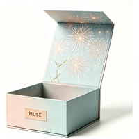 Boîte cadeau de luxe pour montre en carton rigide avec insert en velours, fermeture magnétique, logo personnalisé en feuille d'or, faible MOQ, service OEM ODM