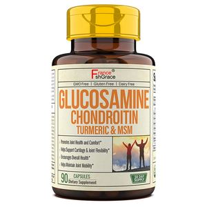 OEM Takviye Hapları Sağlık Bakım Kapsülleri Glukozamin Kondroitin Zerdeçal Glukozamin Takviyesi - Product Image 1