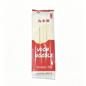 Noodles Udon Istantanei Halal Essiccati, Realizzati con Farina di Grano Premium, Prezzo all'Ingrosso 300g, HACCP BRC OEM - Product Image 1