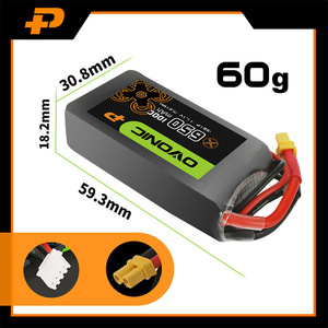 Batería LiPo Ovonic de 650mAh 100C 3S 4S 6S XT30 para Dron FPV Toothpick de 3 Pulgadas - Product Image 3