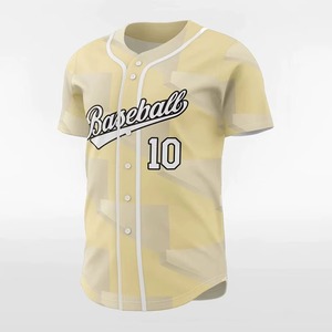Venta al por mayor personalizado béisbol Jersey 100% poliéster camisa de béisbol personalizado nombre del equipo uniformes de béisbol - Product Image 3