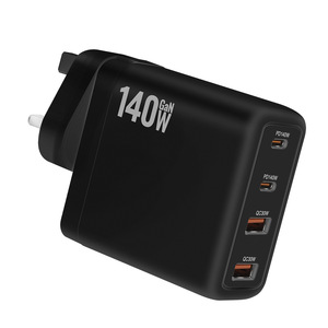 <span class=keywords><strong>Cargador</strong></span> <span class=keywords><strong>de</strong></span> Pared Plegable Intercambiable con Adaptador <span class=keywords><strong>de</strong></span> Corriente GaN PD 31 Tipo-C <span class=keywords><strong>de</strong></span> 140W con Cabezal <span class=keywords><strong>de</strong></span> Carga PD 31 para <span class=keywords><strong>Apple</strong></span> iPhone, Samsung, Moto, Google, etc. - Product Image 4