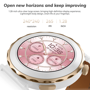 Montre connectée pour femmes tendance 2026, écran Android 1,28 pouce, appel BT, étanche, 200 mAh, surveillance de la santé, montre intelligente pour femmes HW5 <span class=keywords><strong>MINI</strong></span> - Product Image 2