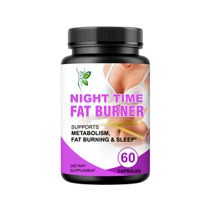 Bruciagrassi Notturno con Melatonina in Capsule, con Fagiolo Bianco per Bruciare i Grassi, Supporto al Metabolismo, Sonno Profondo, Bruciagrassi Notturno - Product Image 1