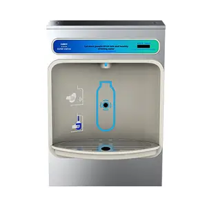 Outdoor Directly Drinking Wall Water Dispenser Hands Free Operation Electric Dispenser Water For Public