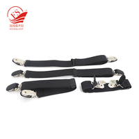 4 pièces élastique Spandex porte-drap de lit sangle d'angle canapé bandes de lit pinces pince de fixation avec Logo imprimé pour sacs