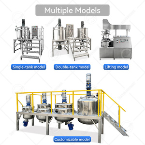 Mélangeur émulsifiant et défoamer pour sauce mayonnaise OCEAN, machine d'émulsification homogénéisante sous vide 300 kg - Product Image 4