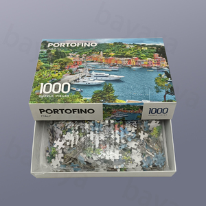 Nhà Máy Nhà Sản Xuất Dành Cho Người Lớn Giấy 1000 Câu Đố Chất Lượng Cao Tùy Chỉnh Đô Thị Sơn Dầu Câu Đố Trẻ Em Trò Chơi Ghép Hình Câu Đố Đồ Chơi - Product Image 5