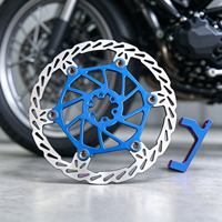 Kit de disque de frein flottant avec support d'adaptation d'étrier pour Surron Light Bee, pour modification tout-terrain, pièces de moto